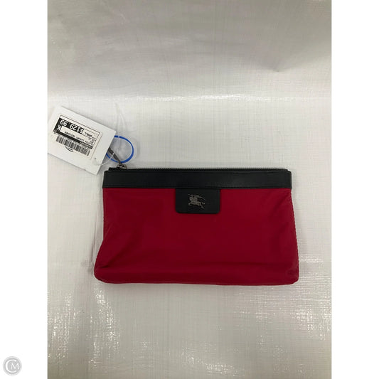 Clutch Luxury Designer By Burberry, Size: Small