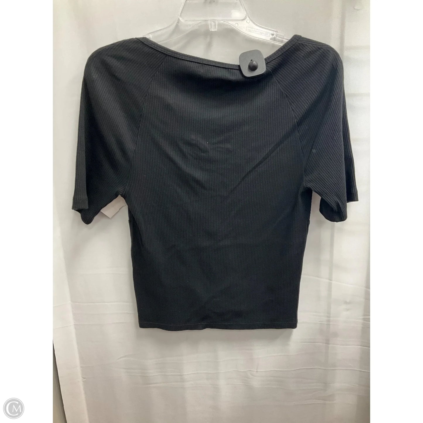 Top Short Sleeve By J. Crew In Black, Size: M