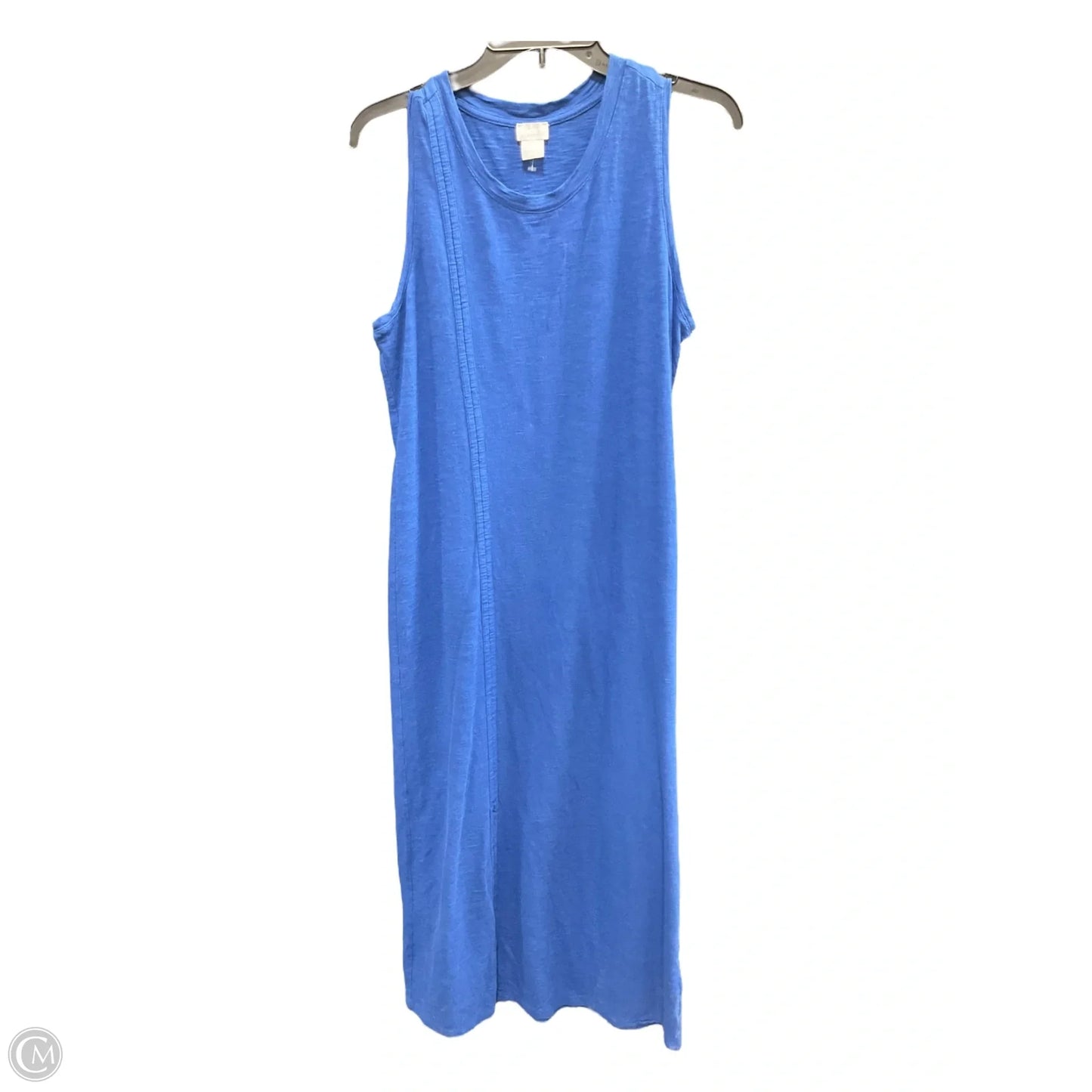 Dress Casual Maxi By Chicos In Blue, Size: S