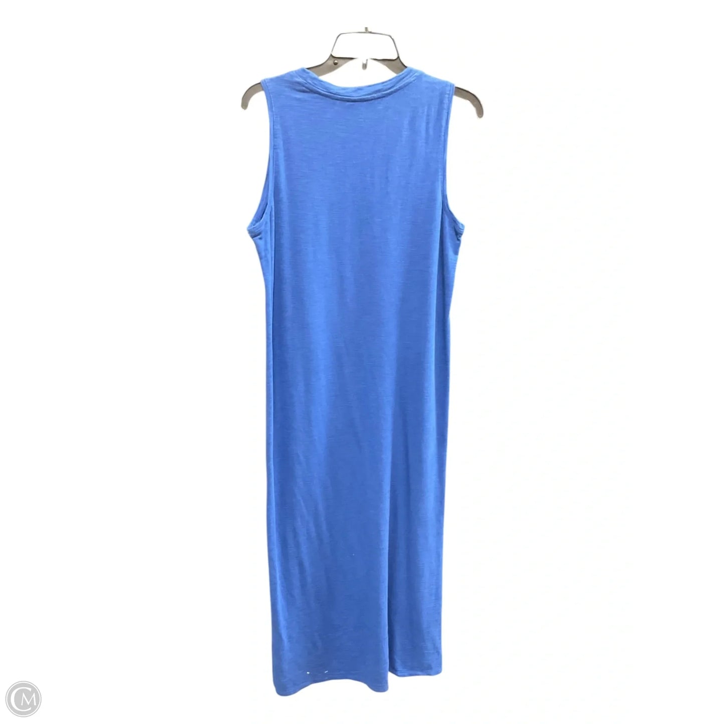 Dress Casual Maxi By Chicos In Blue, Size: S