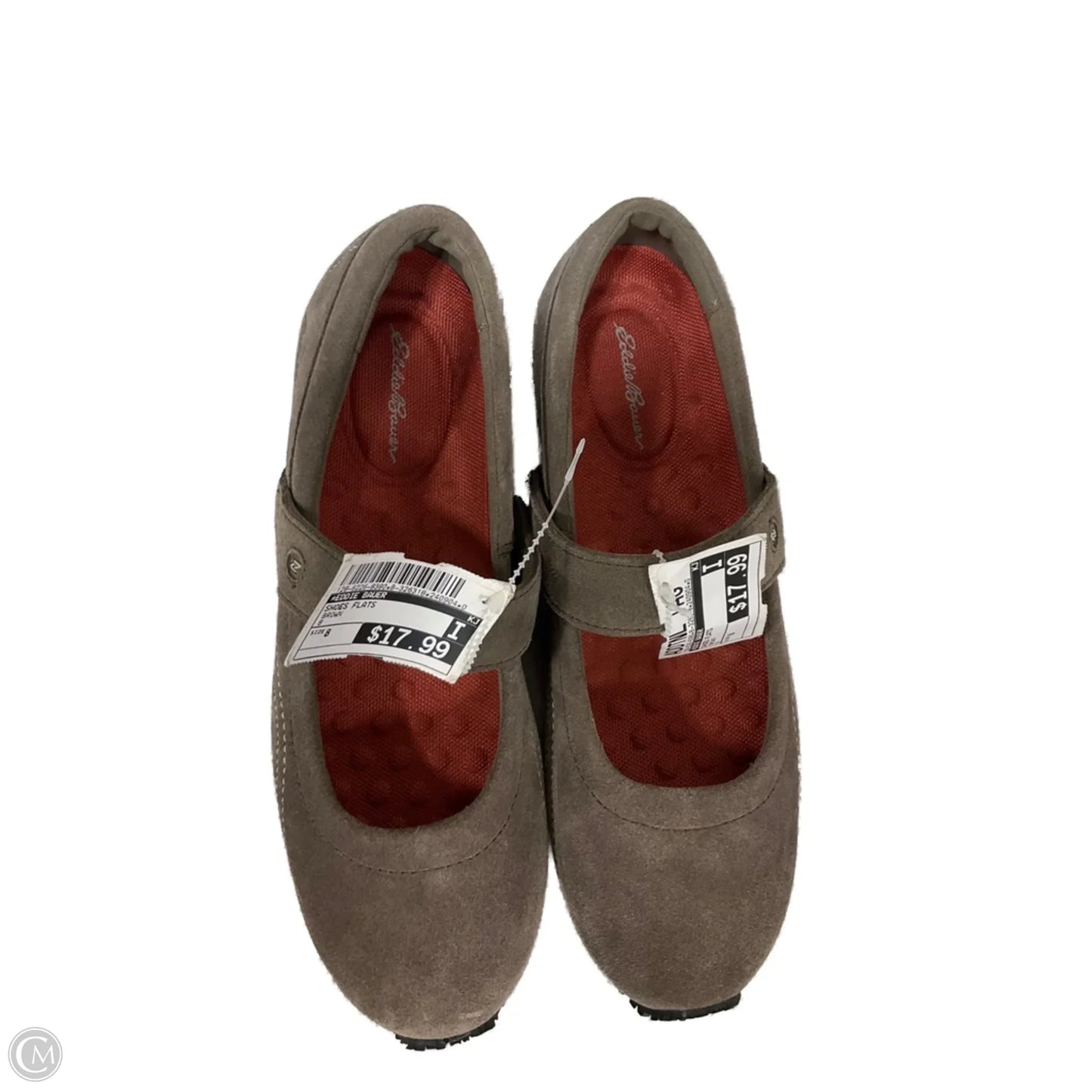 Shoes Flats By Eddie Bauer In Brown, Size: 8