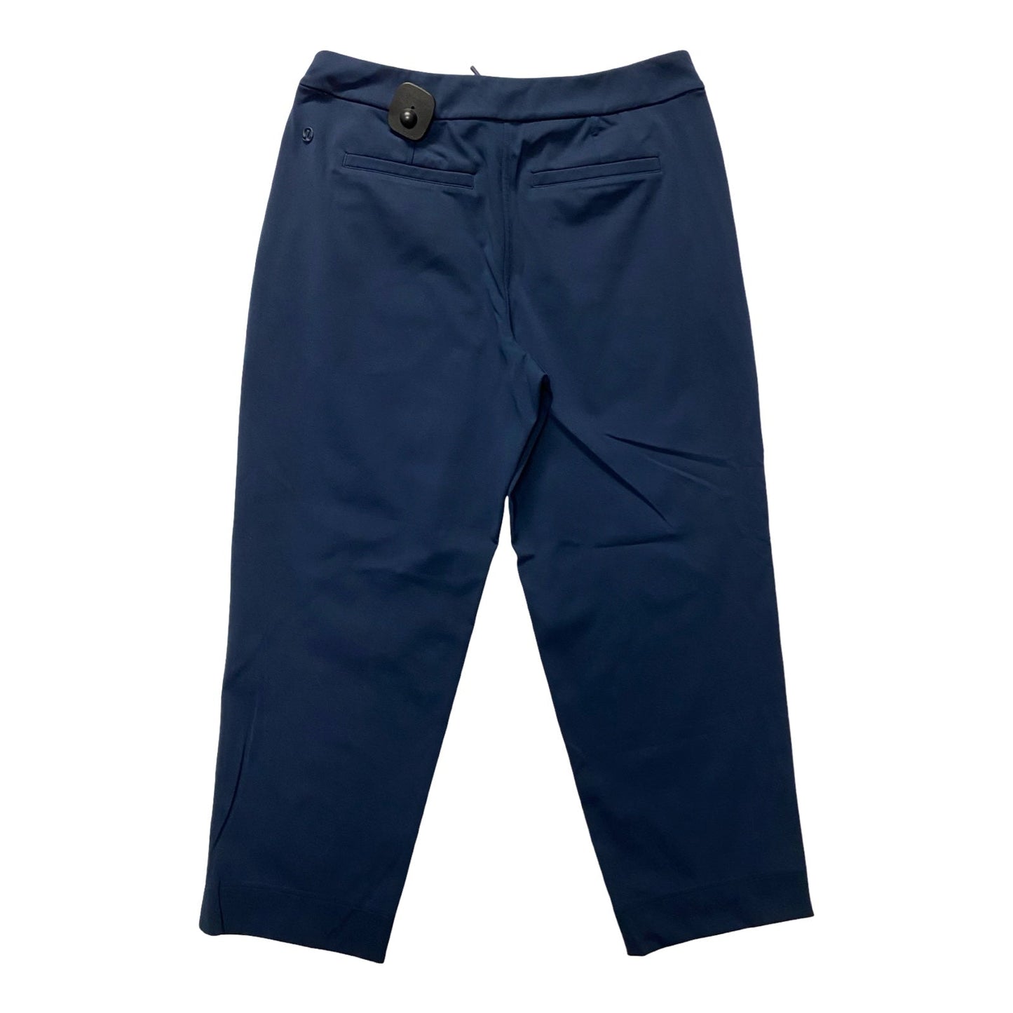 Athletic Capris By Lululemon In Navy, Size:M