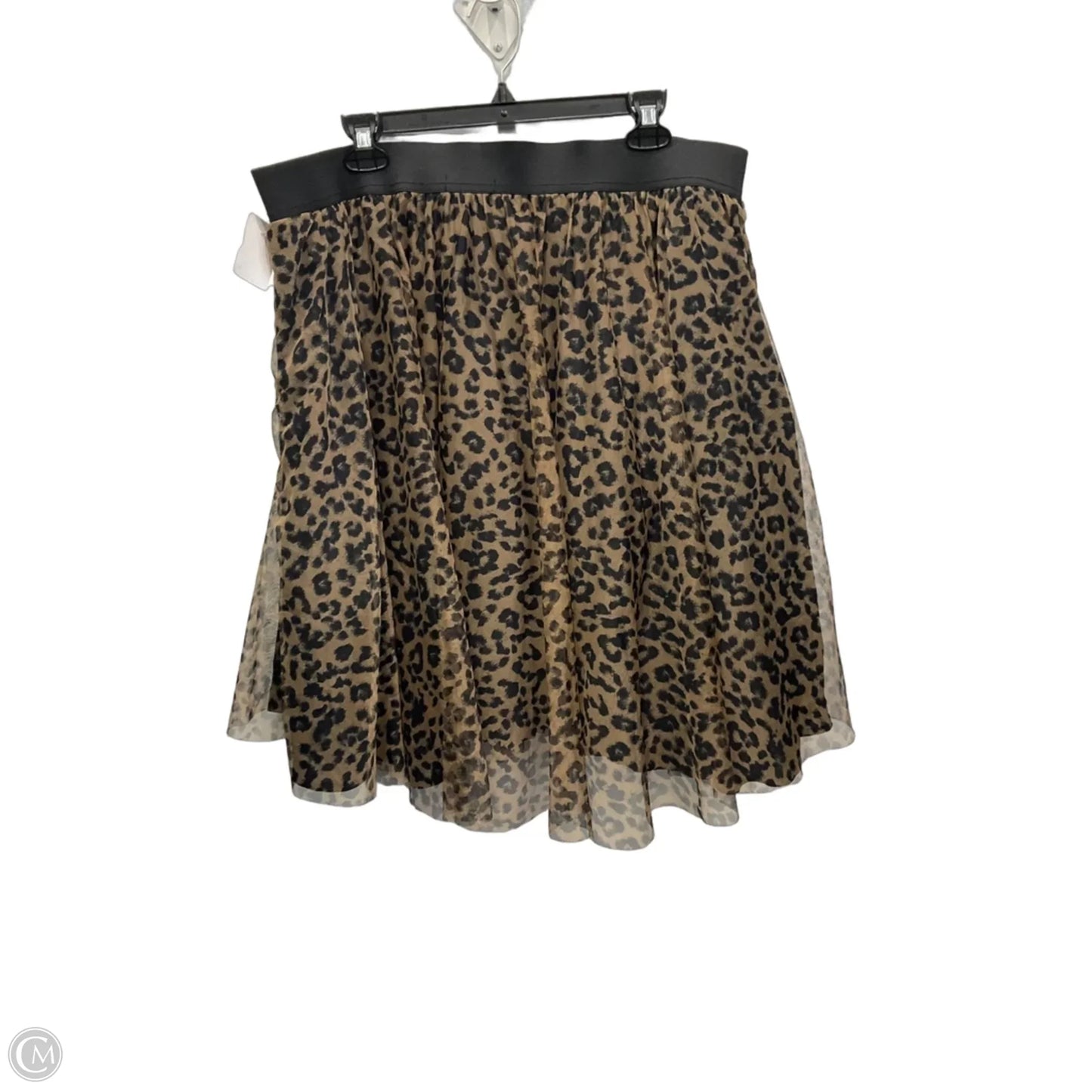 Skirt Midi By Torrid In Animal Print, Size: 2x