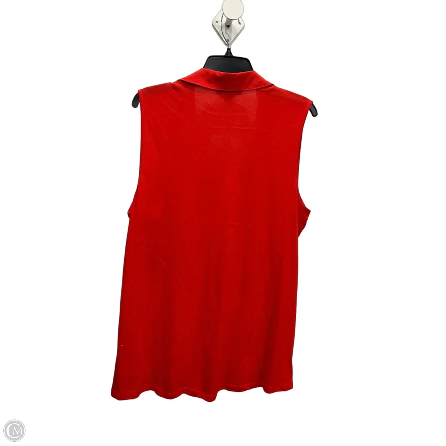 Top Sleeveless By Style And Company In Orange, Size: Xl