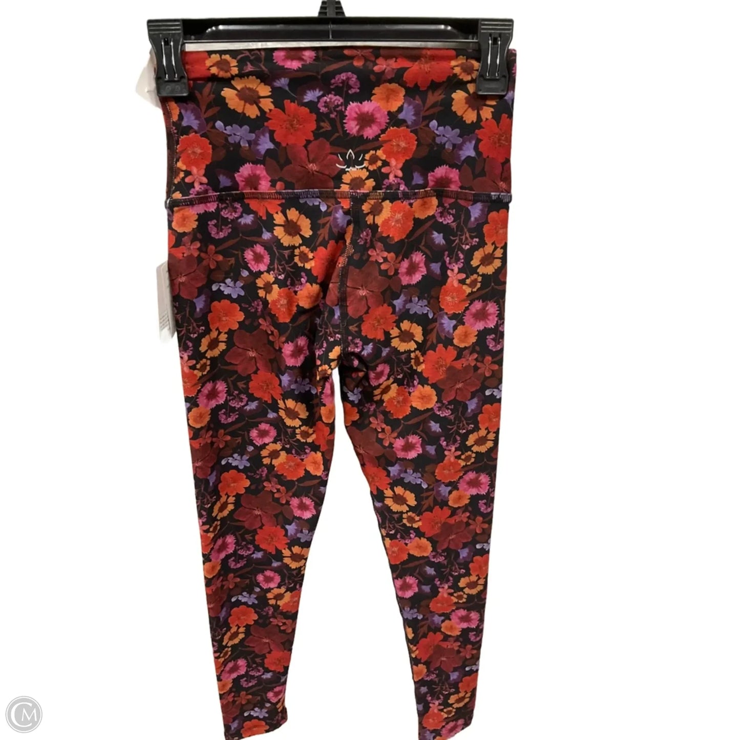 Athletic Leggings By Beyond Yoga In Floral Print, Size: S