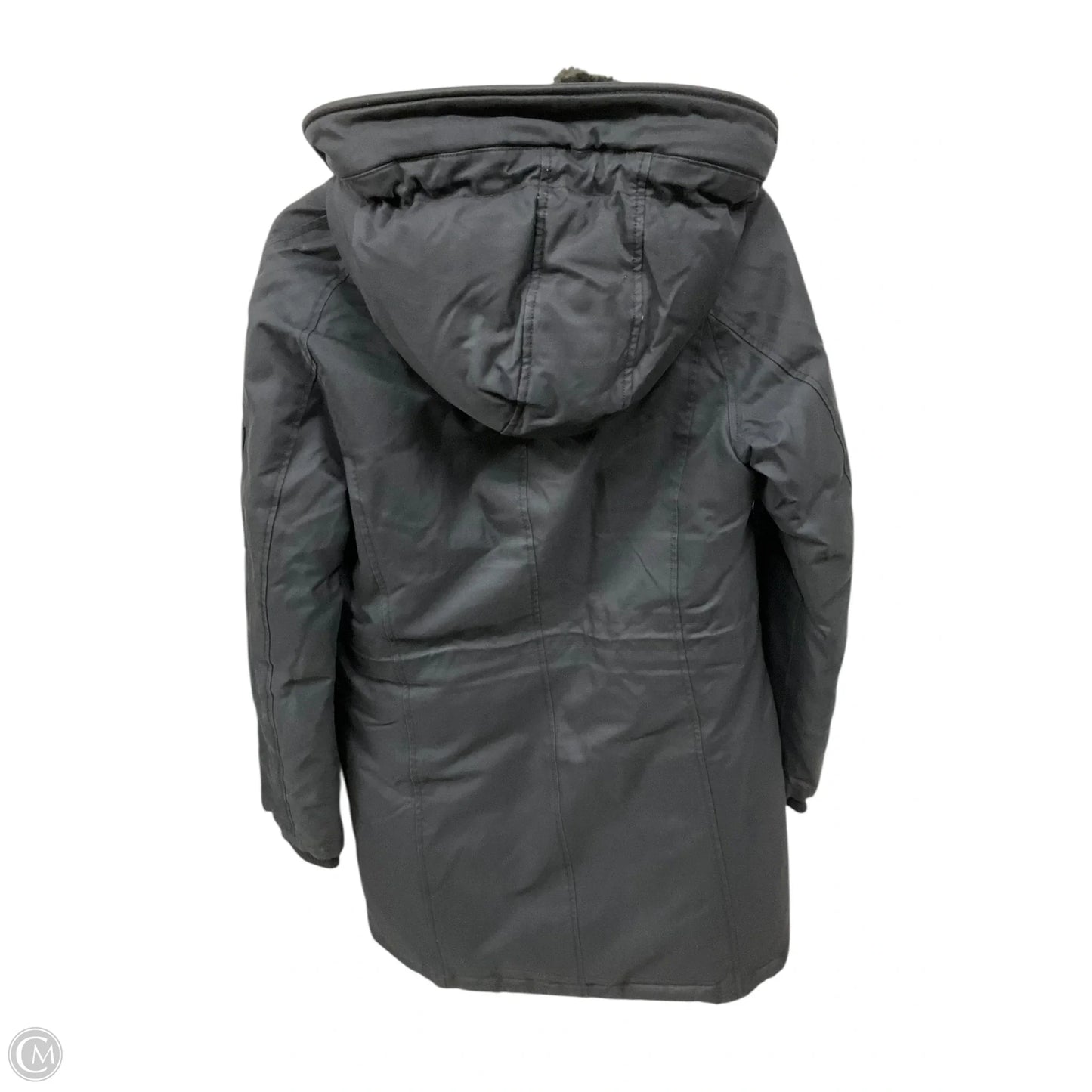 Coat Parka By Clothes Mentor In Black, Size: L