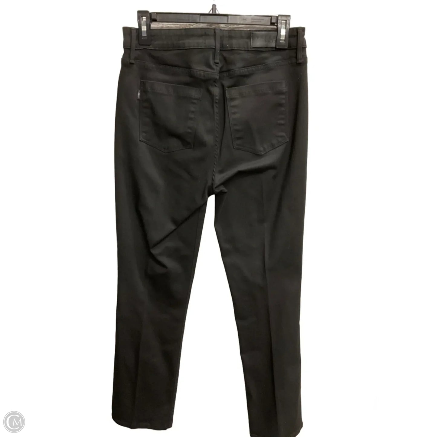 Jeans Straight By Parker Smith In Black Denim, Size: 6