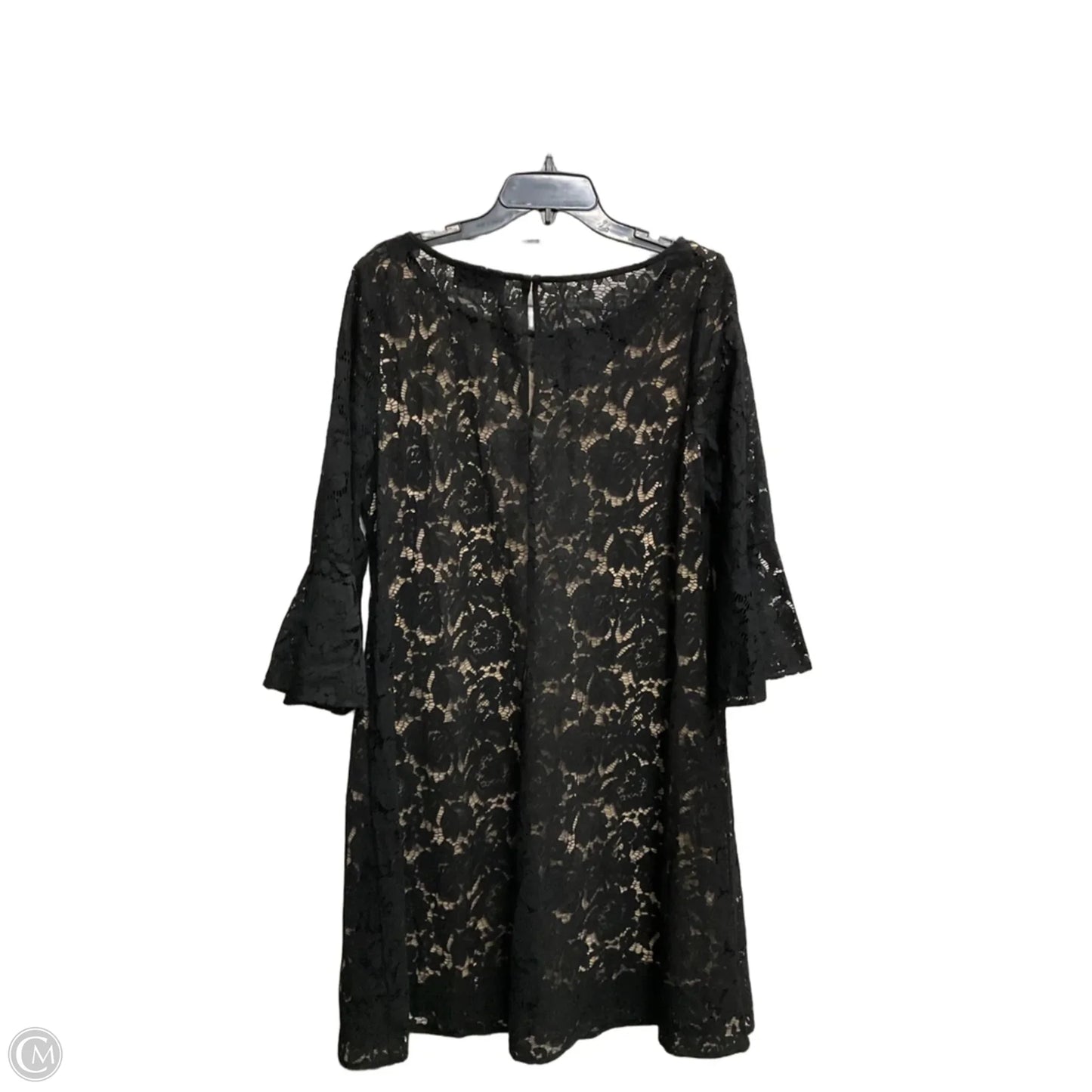 Dress Casual Midi By Lane Bryant In Black, Size: 14