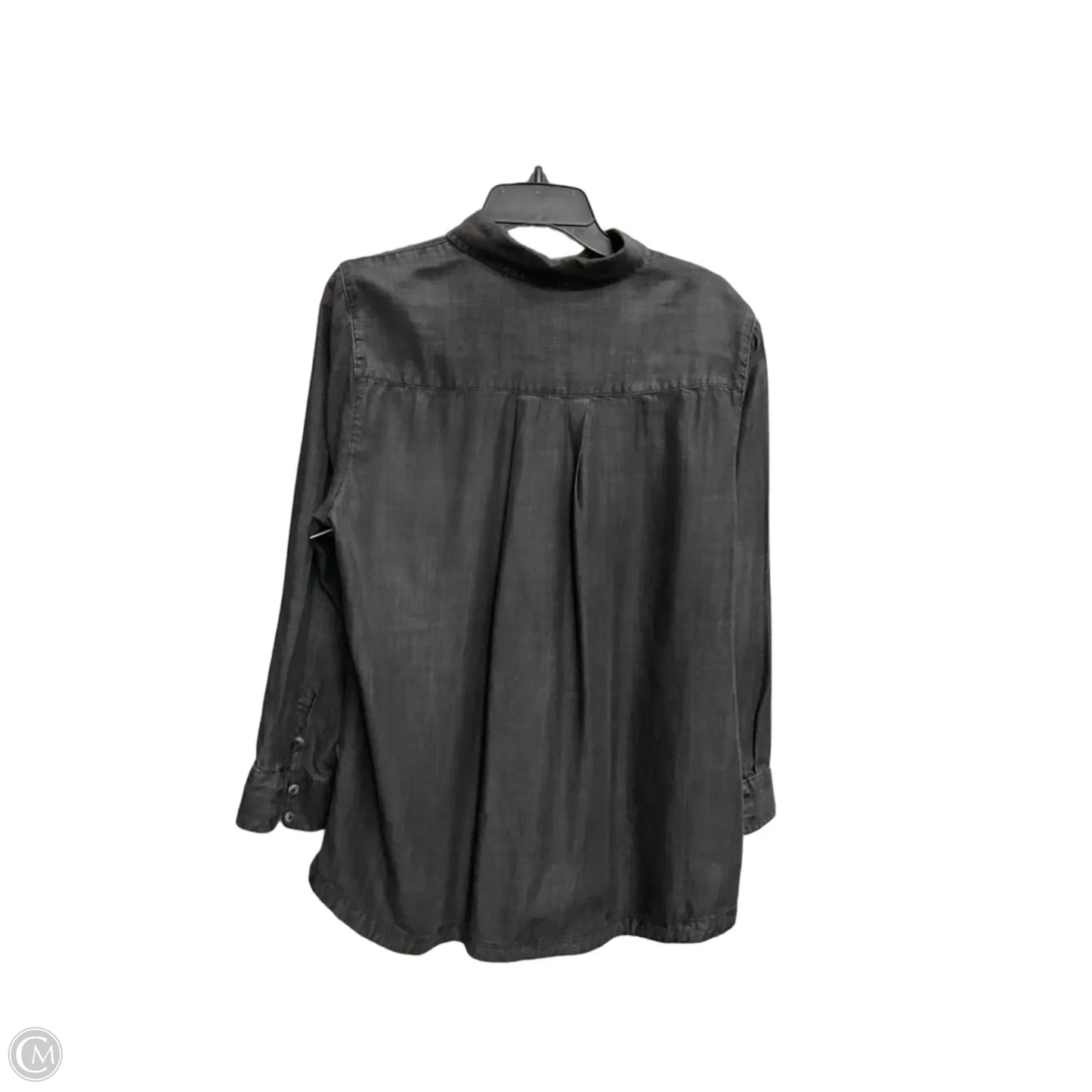 Blouse Long Sleeve By Chicos In Black, Size: 3x