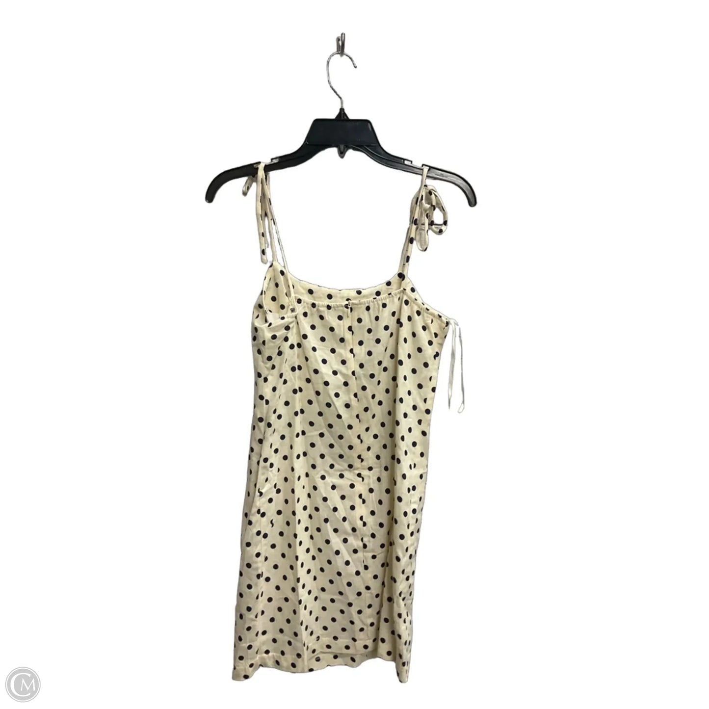 Dress Casual Short By Monteau In Polkadot Pattern, Size: M