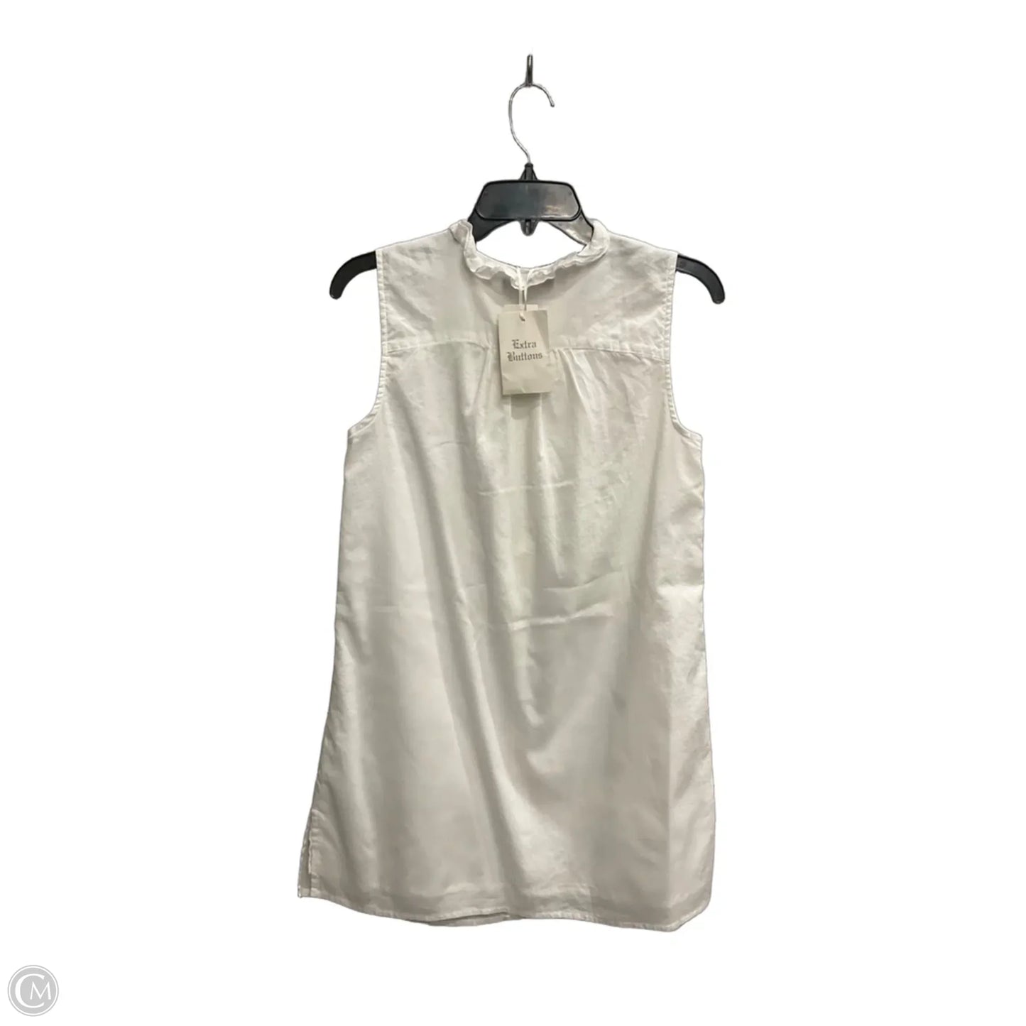 Top Sleeveless By Style And Company In White, Size: M