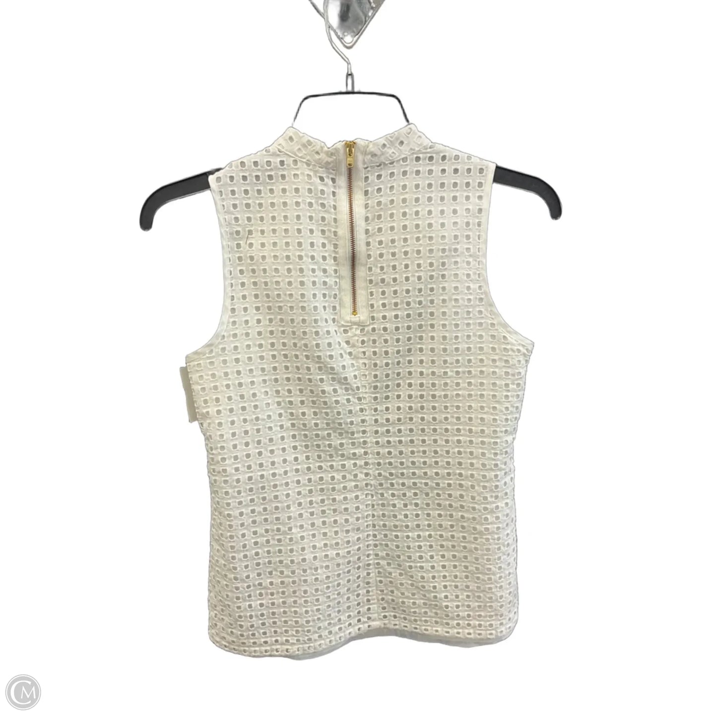 Top Sleeveless By J. Crew In White, Size: 0p