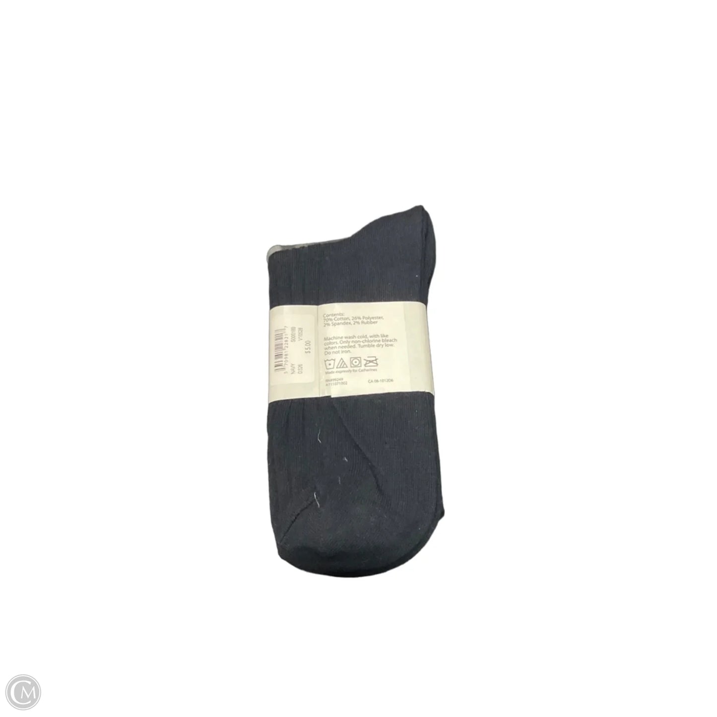 Socks By Liz And Me In Navy, Size: Osfm
