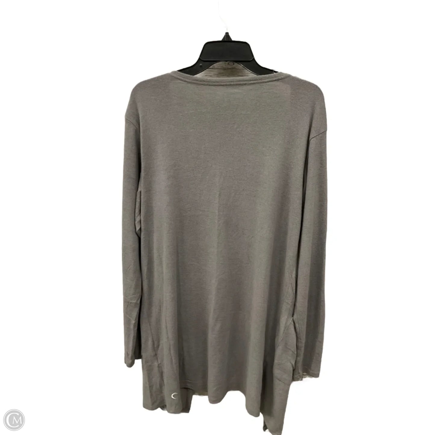 Cardigan By Zyia In Grey, Size: L