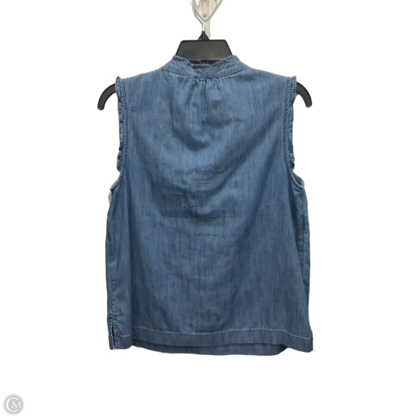 Top Sleeveless By Ann Taylor In Tan, Size: Xs