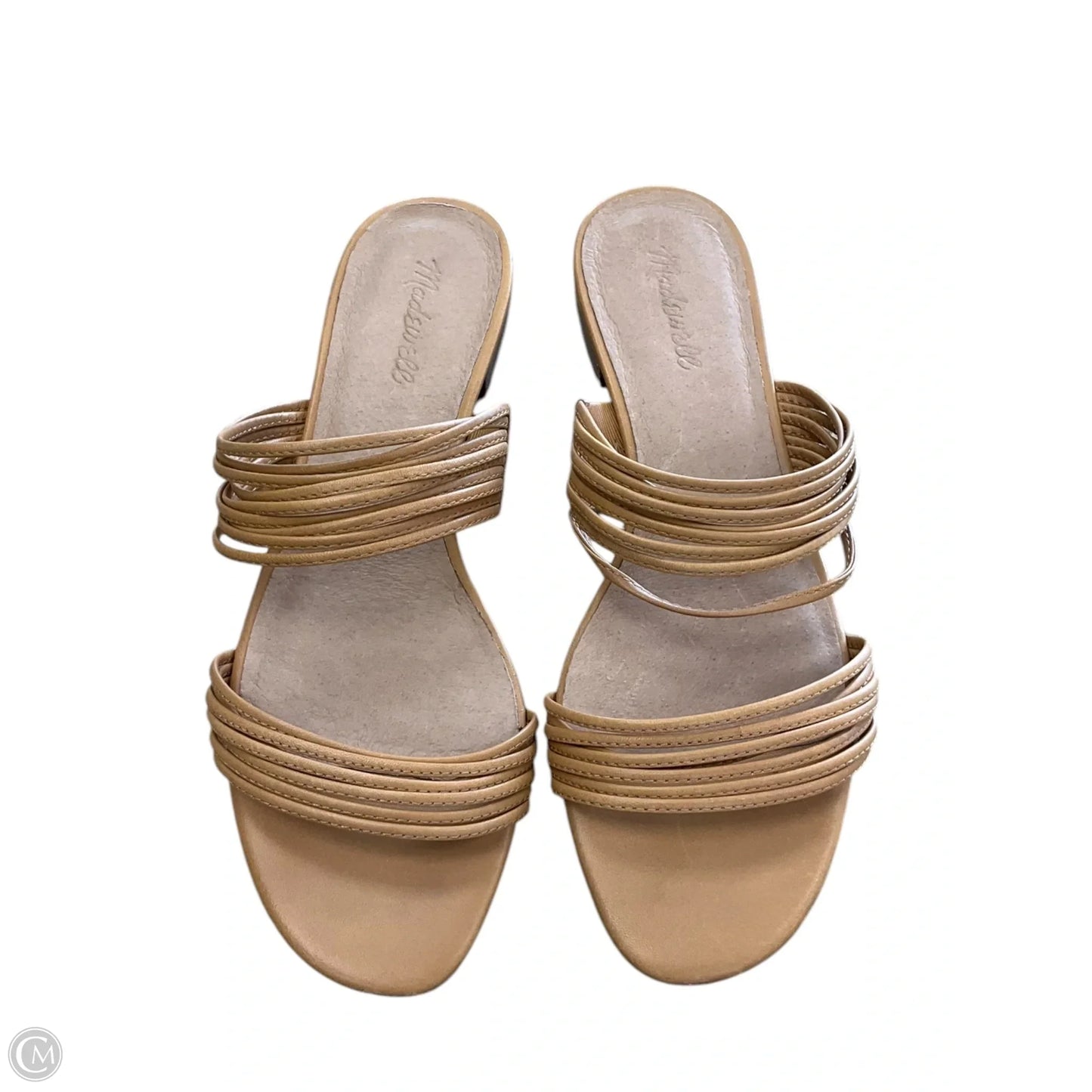 Sandals Flats By Madewell In Bronze, Size: 10