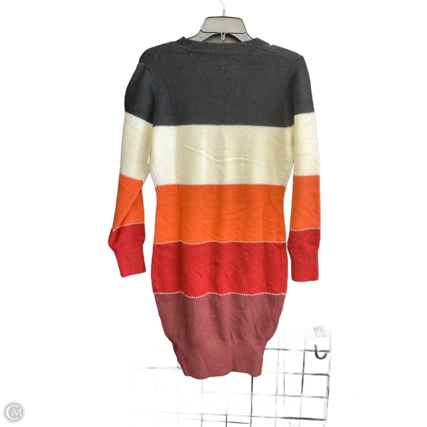 Dress Sweater By Cupshe In Multi-colored, Size: M