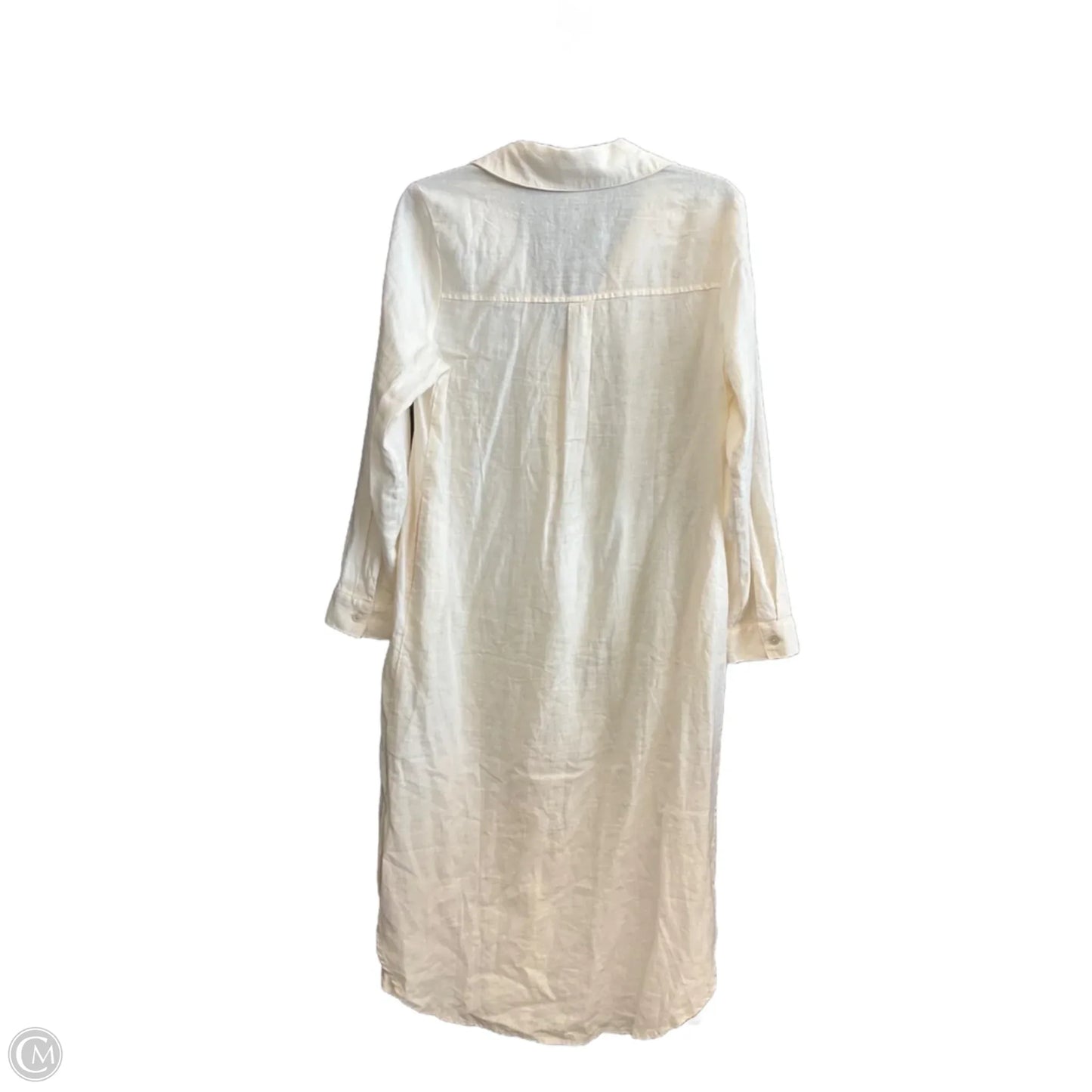 Dress Casual Maxi By Old Navy In Cream, Size: S