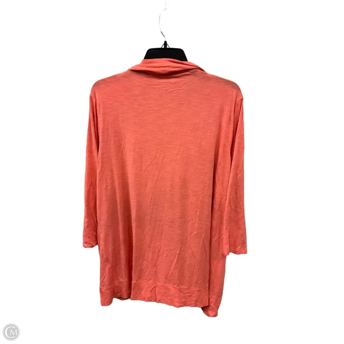 Cardigan By Coldwater Creek In Coral, Size: 2x
