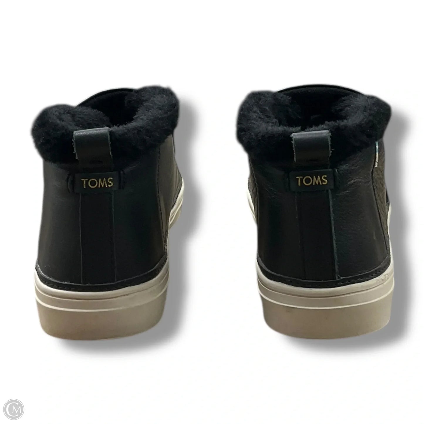 Shoes Sneakers By Toms In Black & White, Size: 9