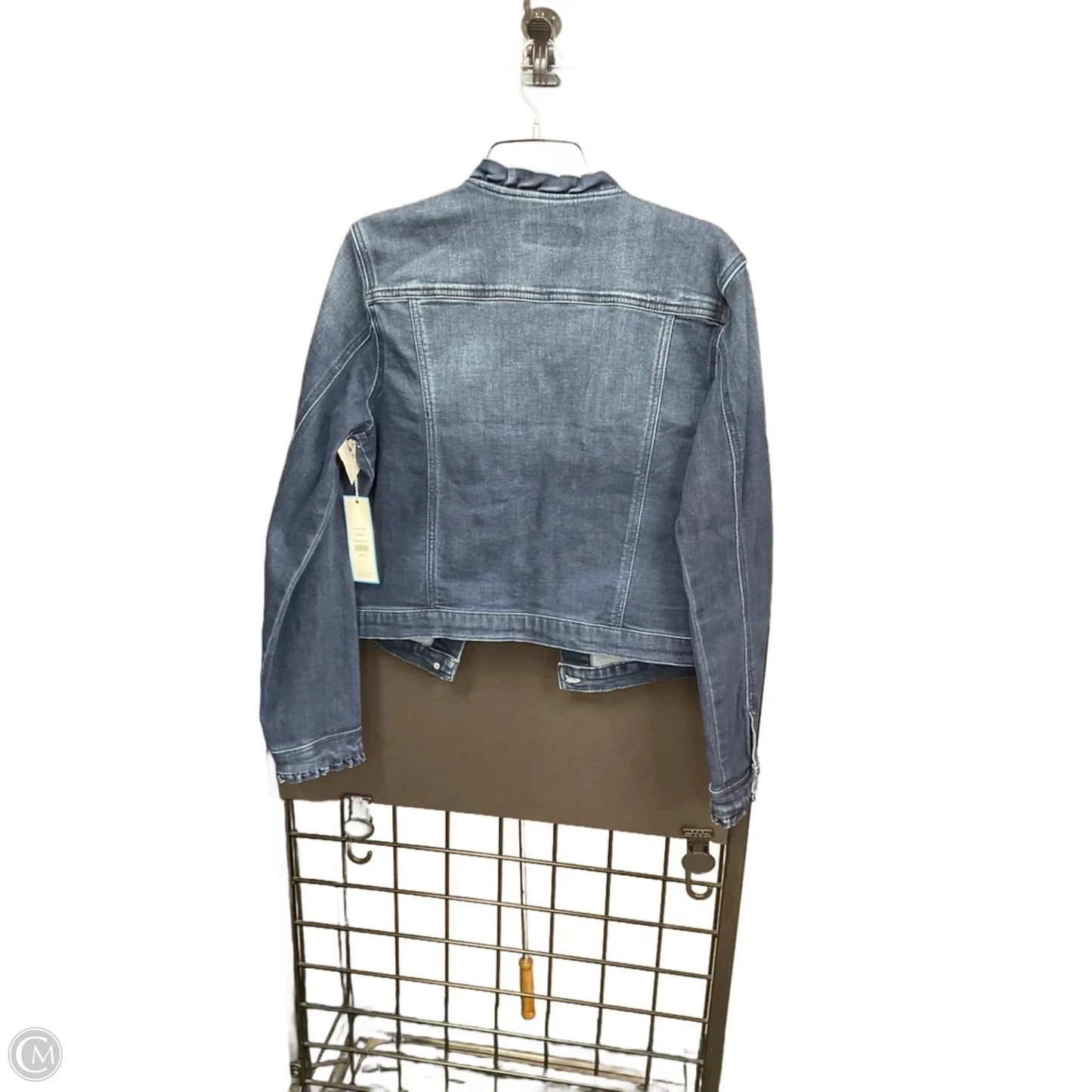 Jacket Denim By Draper James In Blue Denim, Size: Xl