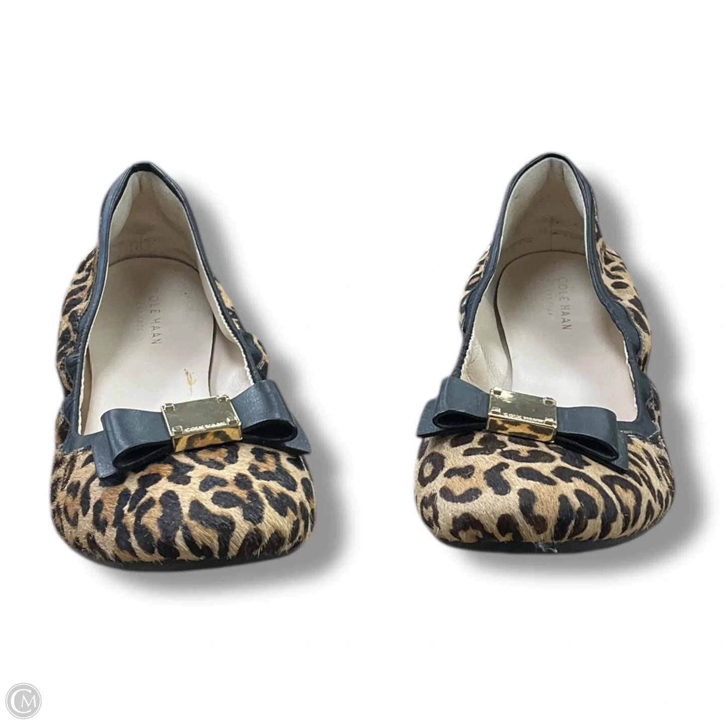 Shoes Flats By Cole-haan In Animal Print, Size: 9.5