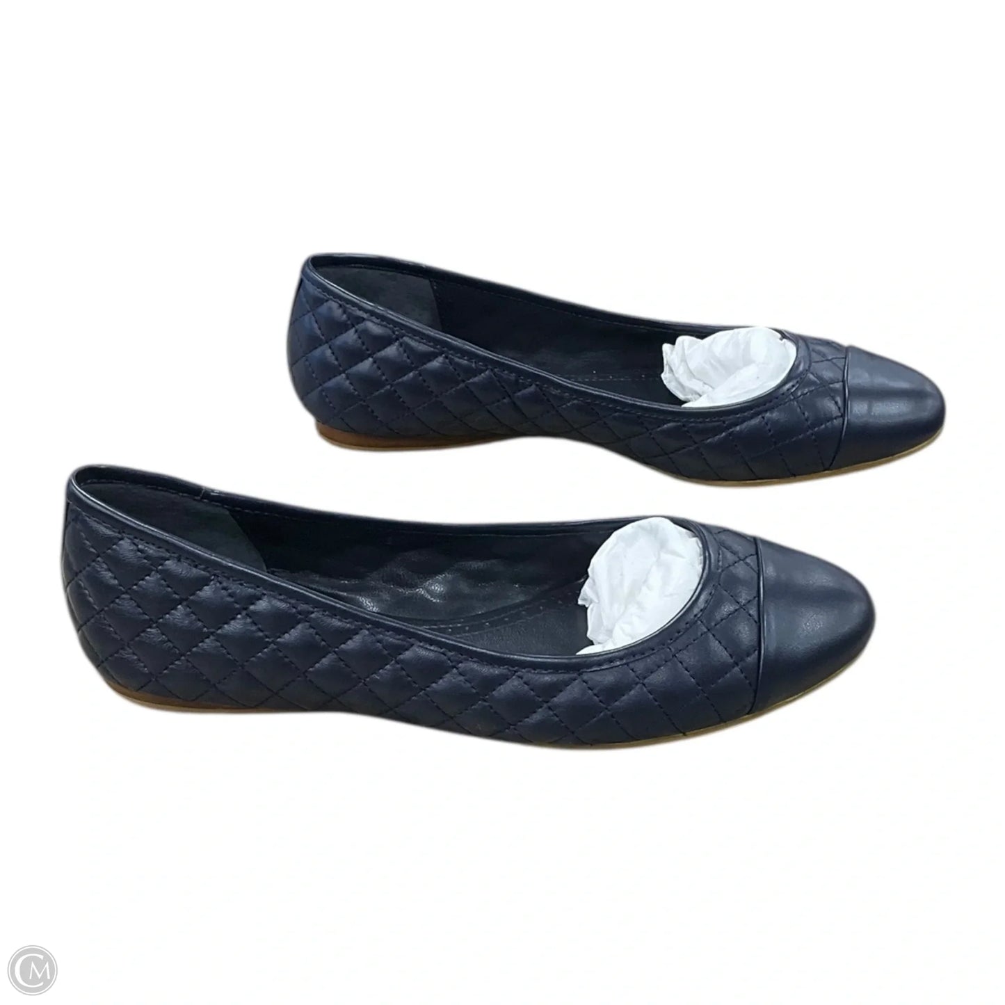 Shoes Flats By Brooks Brothers In Blue, Size: 6.5