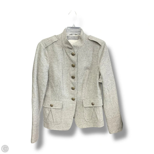Blazer By Banana Republic In Grey, Size: 10
