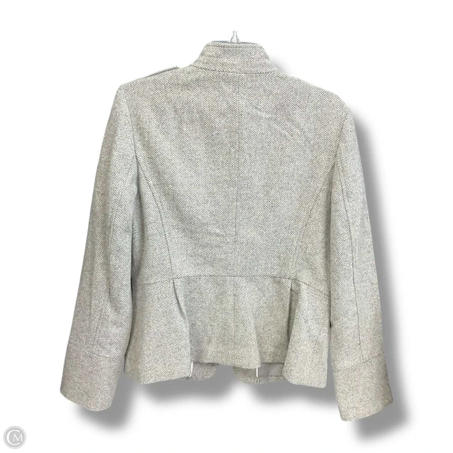 Blazer By Banana Republic In Grey, Size: 10