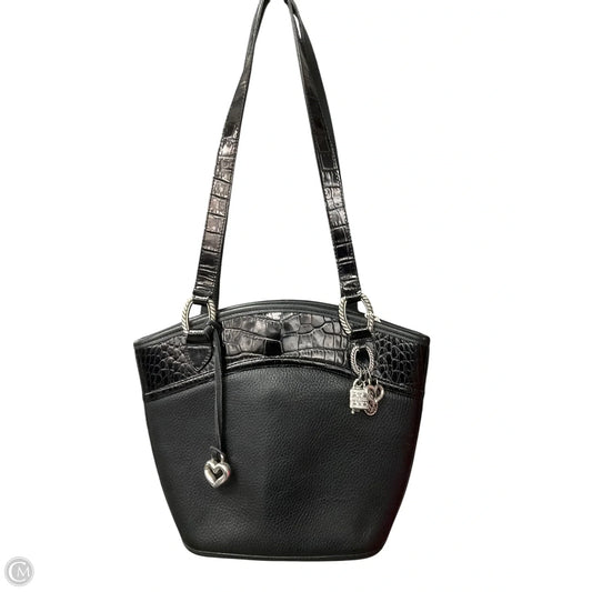 Crossbody Leather By Brighton, Size: Small