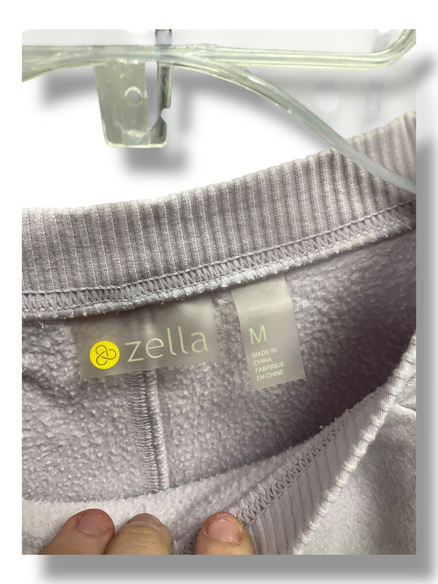 Sweatshirt Crewneck By Zella In Purple, Size: M