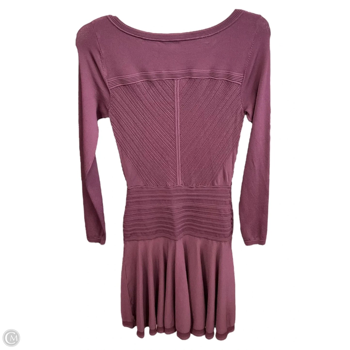 Dress Designer By Diane Von Furstenberg In Maroon, Size: S