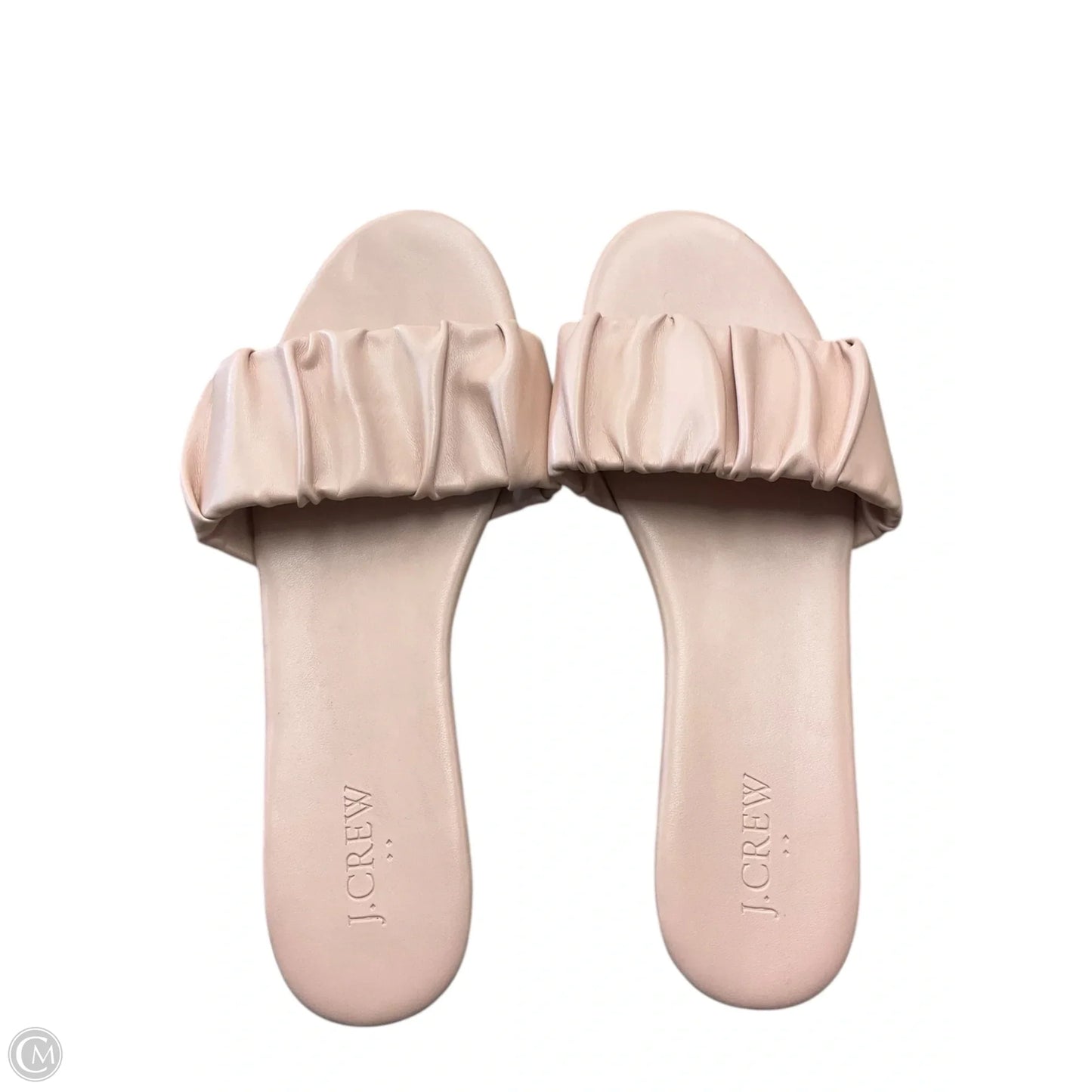 Sandals Flats By J. Crew In Peach, Size: 9