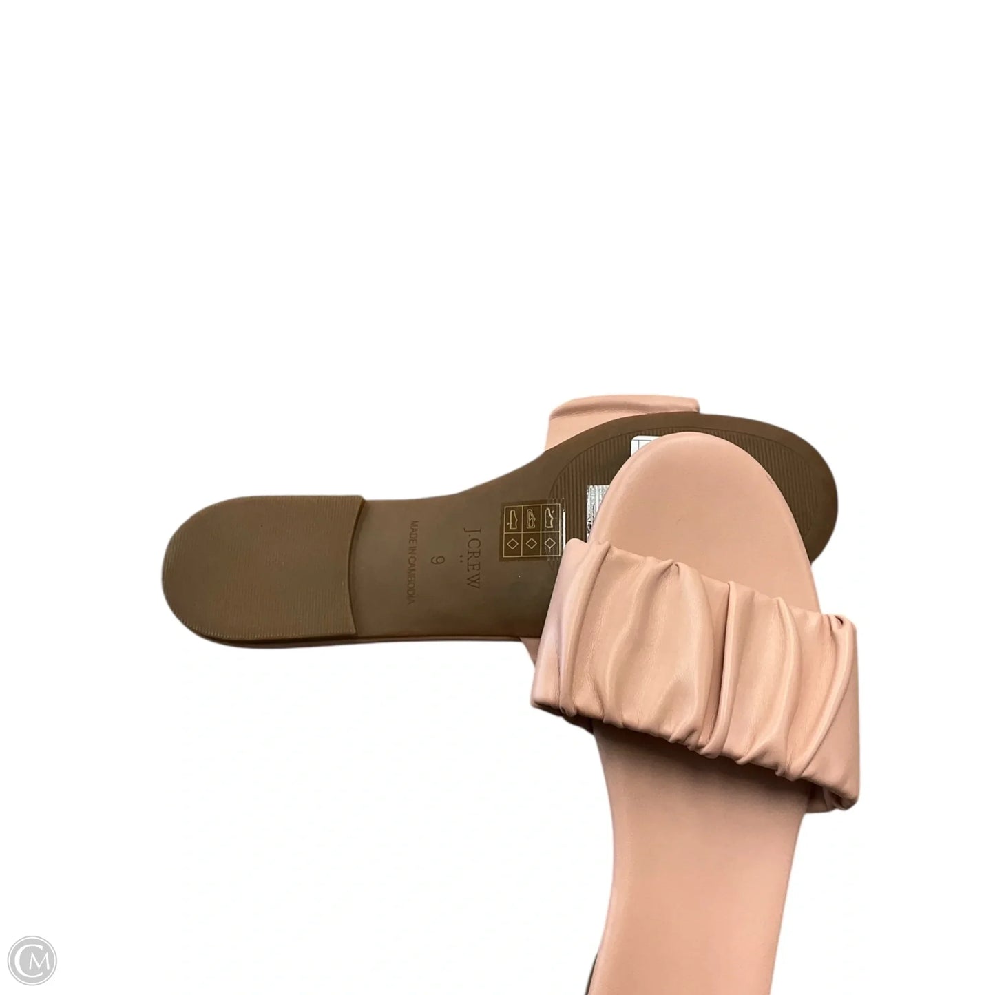 Sandals Flats By J. Crew In Peach, Size: 9