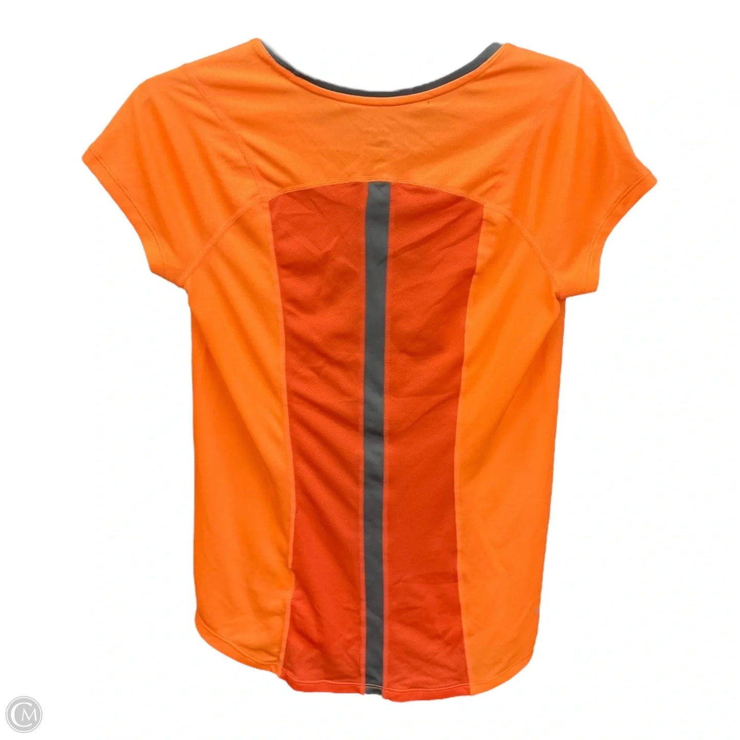 Top Short Sleeve By Nike Apparel In Orange, Size: M
