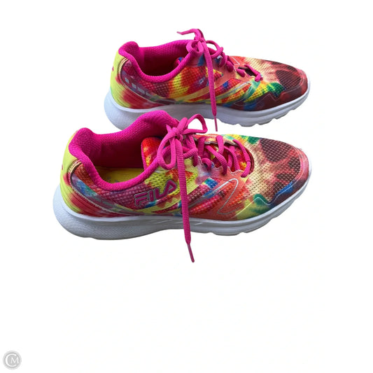 Shoes Sneakers By Fila In Multi-colored, Size: 10