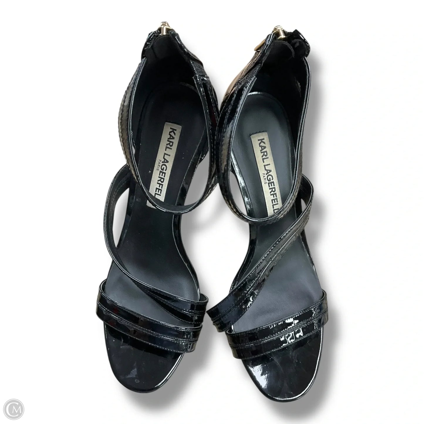 Shoes Heels Stiletto By Karl Lagerfeld In Black, Size: 8