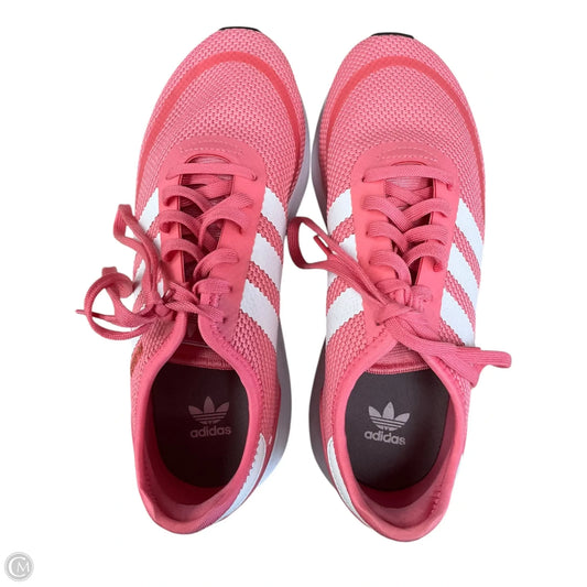 Shoes Sneakers By Adidas In Coral, Size: 7