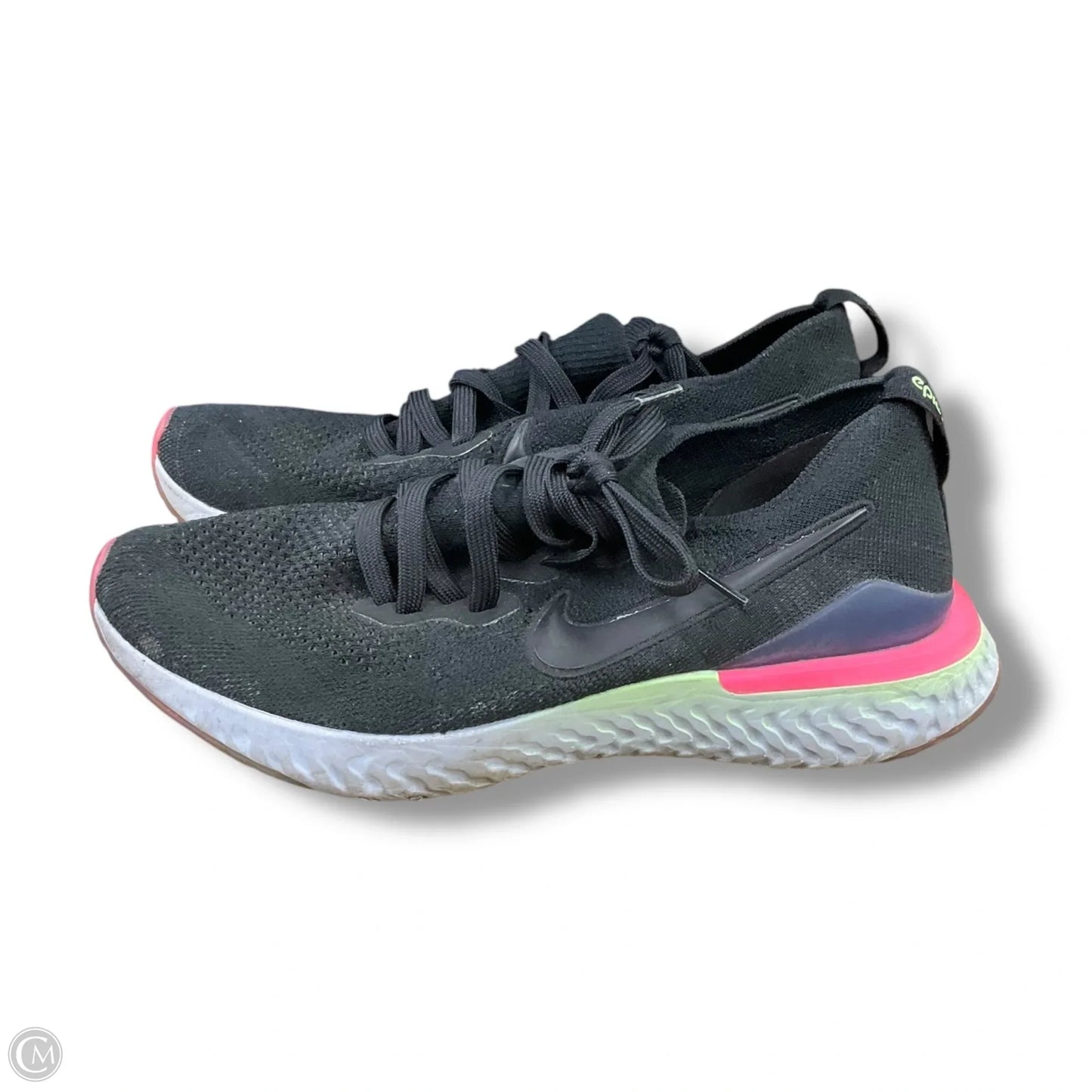 Shoes Sneakers By Clothes Mentor In Black & Pink, Size: 8.5