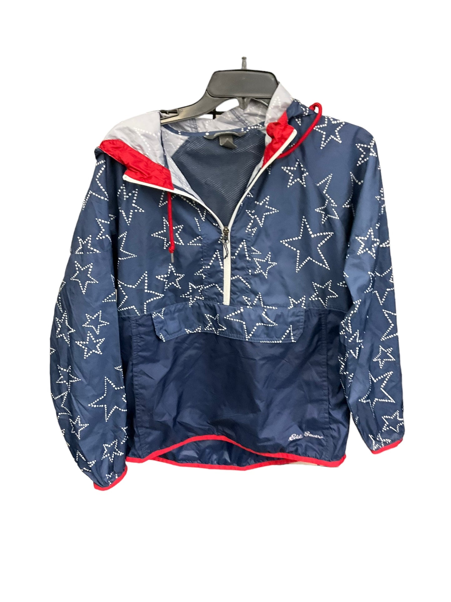 Jacket Windbreaker By Eddie Bauer Size: M
