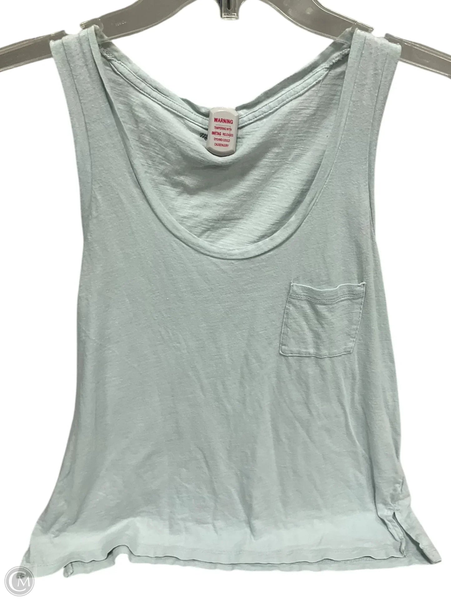 Top Sleeveless By Madewell In Mint, Size: S