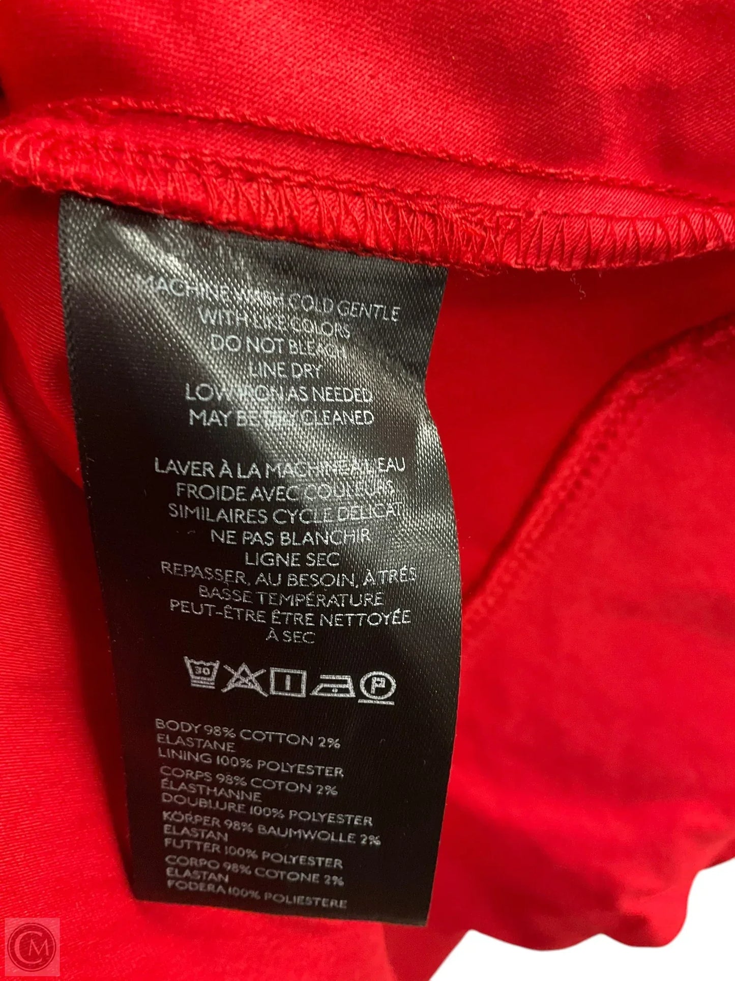 Dress Casual Short By Maeve In Red, Size: M