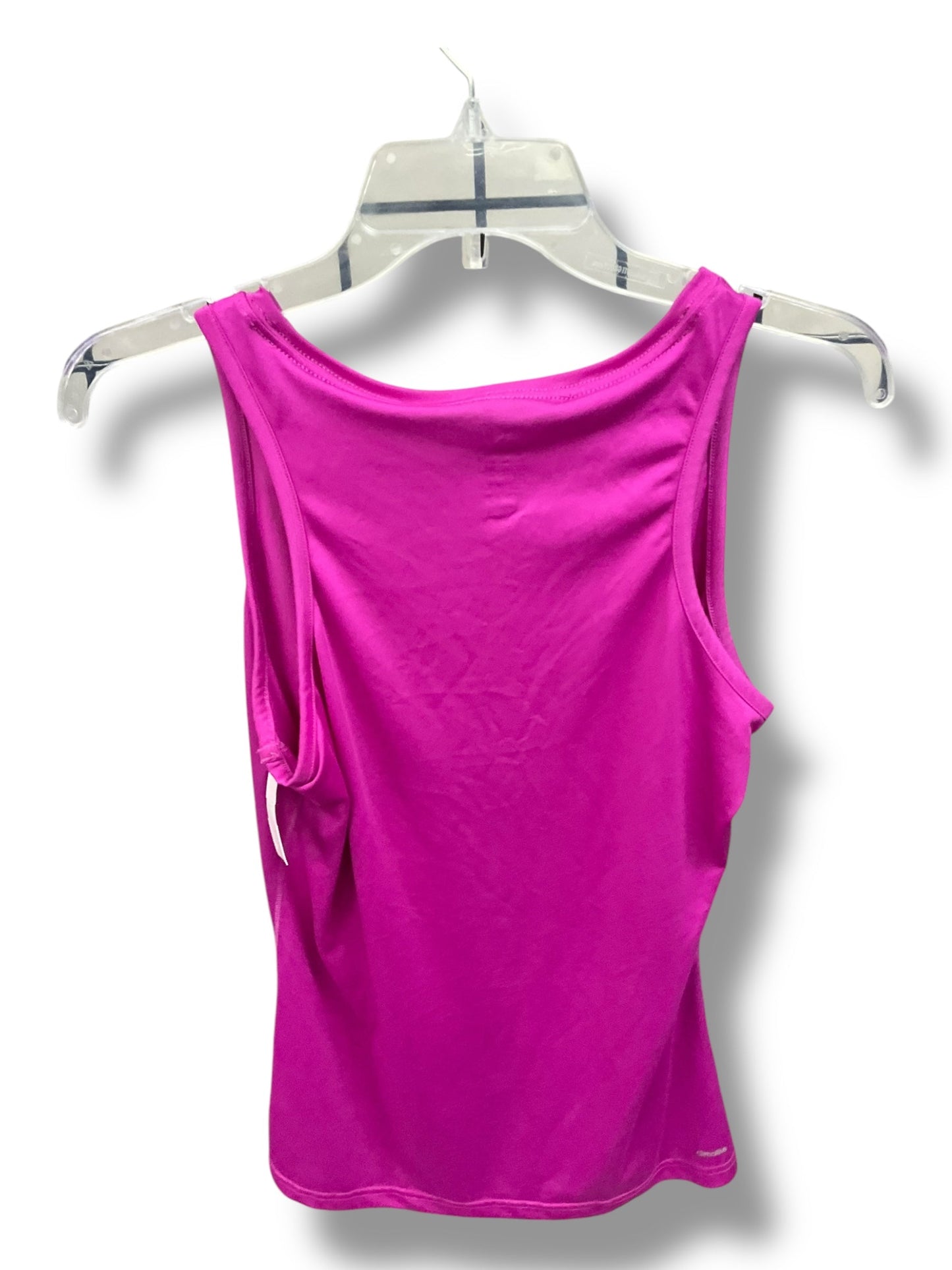 Athletic Tank Top By Adidas In Pink, Size: M