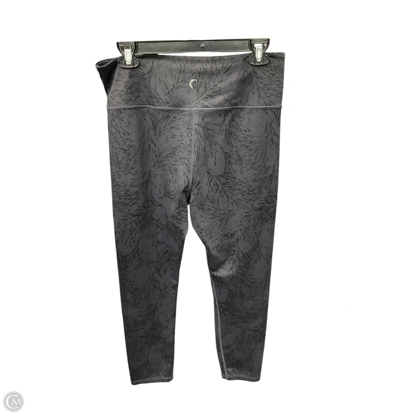 Athletic Pants 2pc By Zyia In Black & Grey, Size: Xl