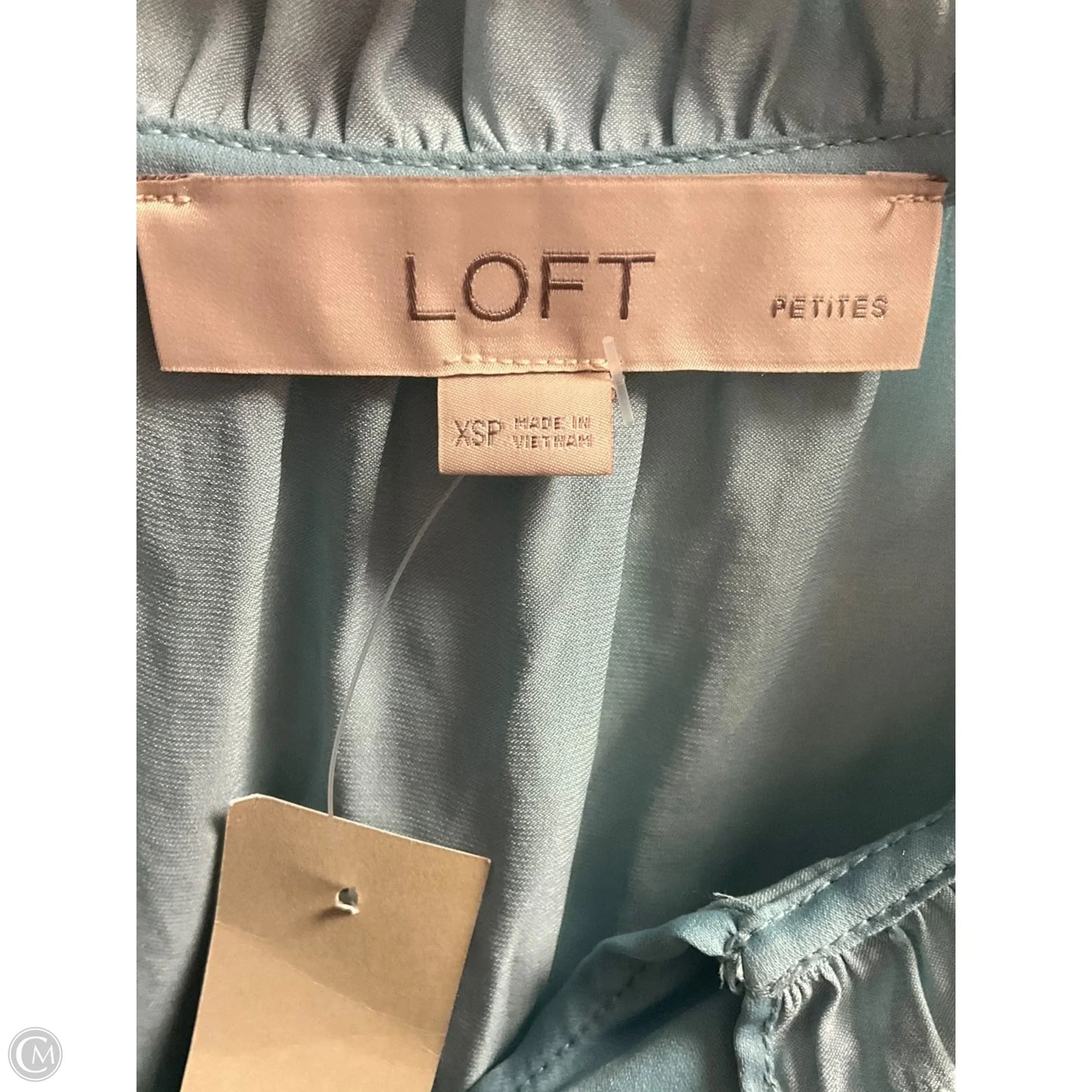 Top Long Sleeve By Loft In Blue, Size: Xsp