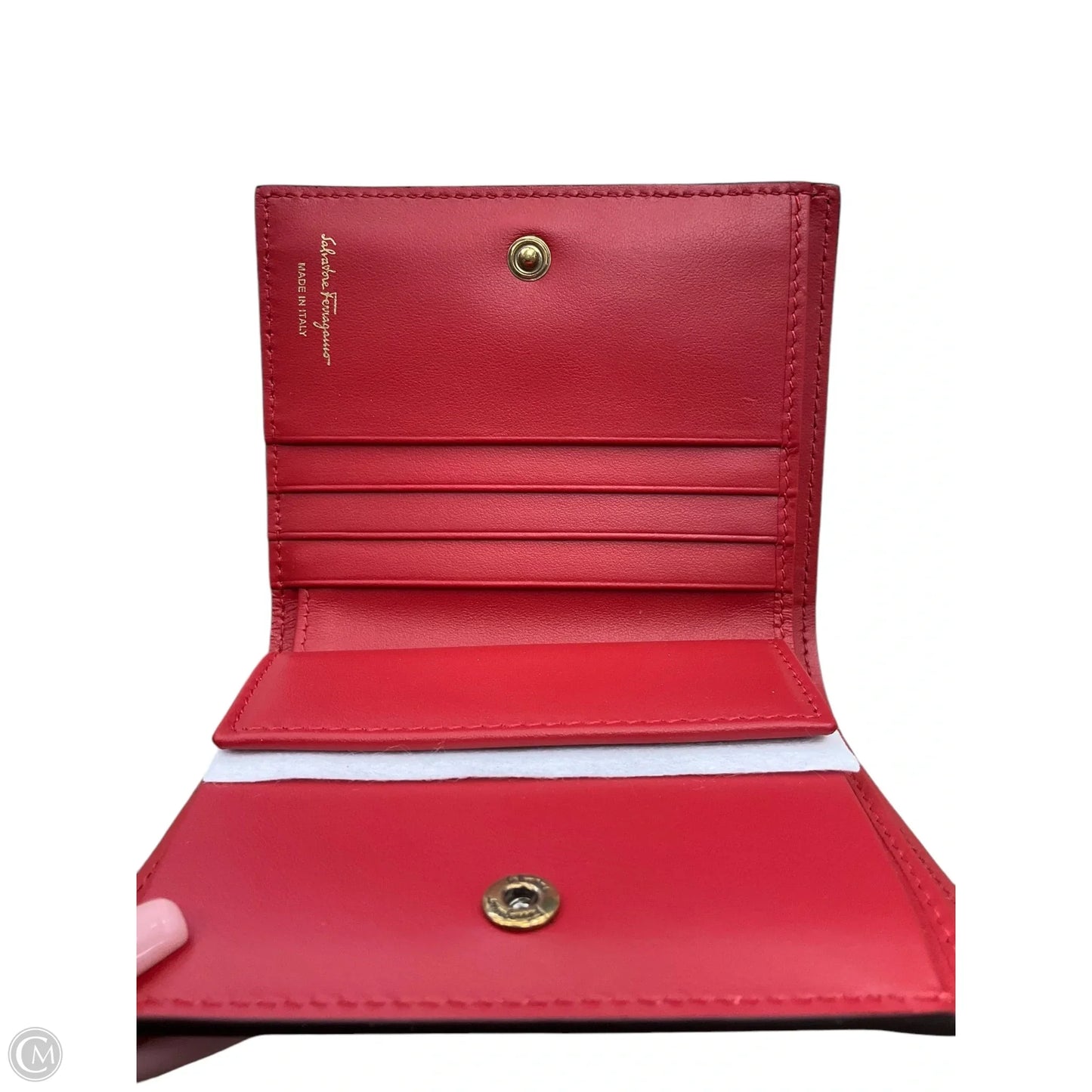 Wallet Designer By Ferragamo, Size: Small