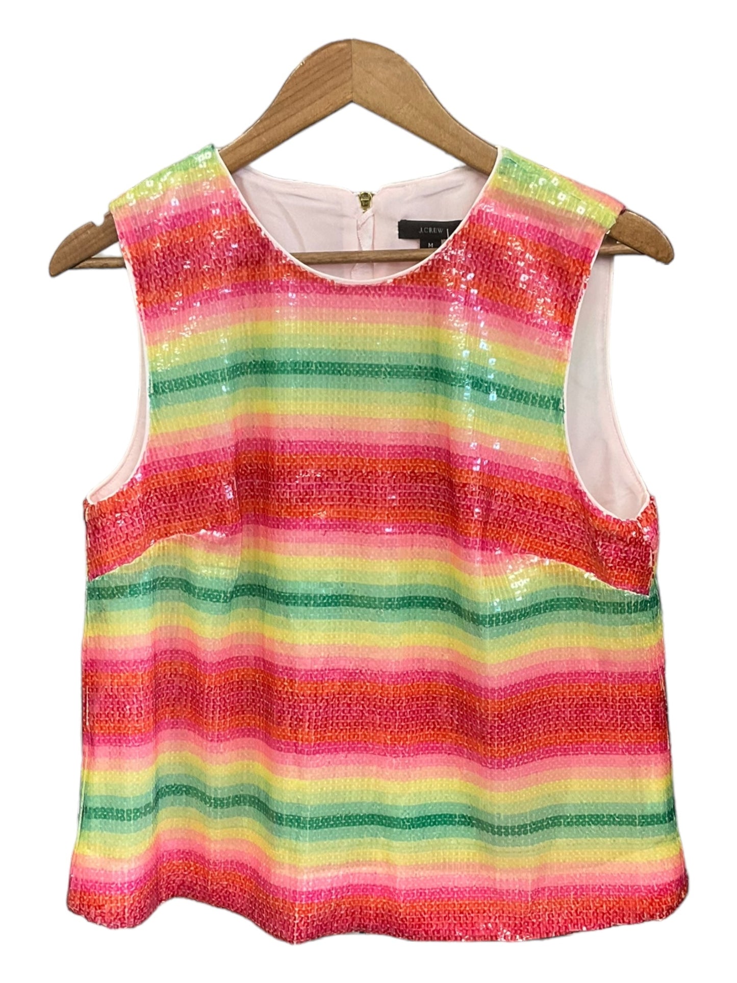 Top Sleeveless By J Crew Size: M
