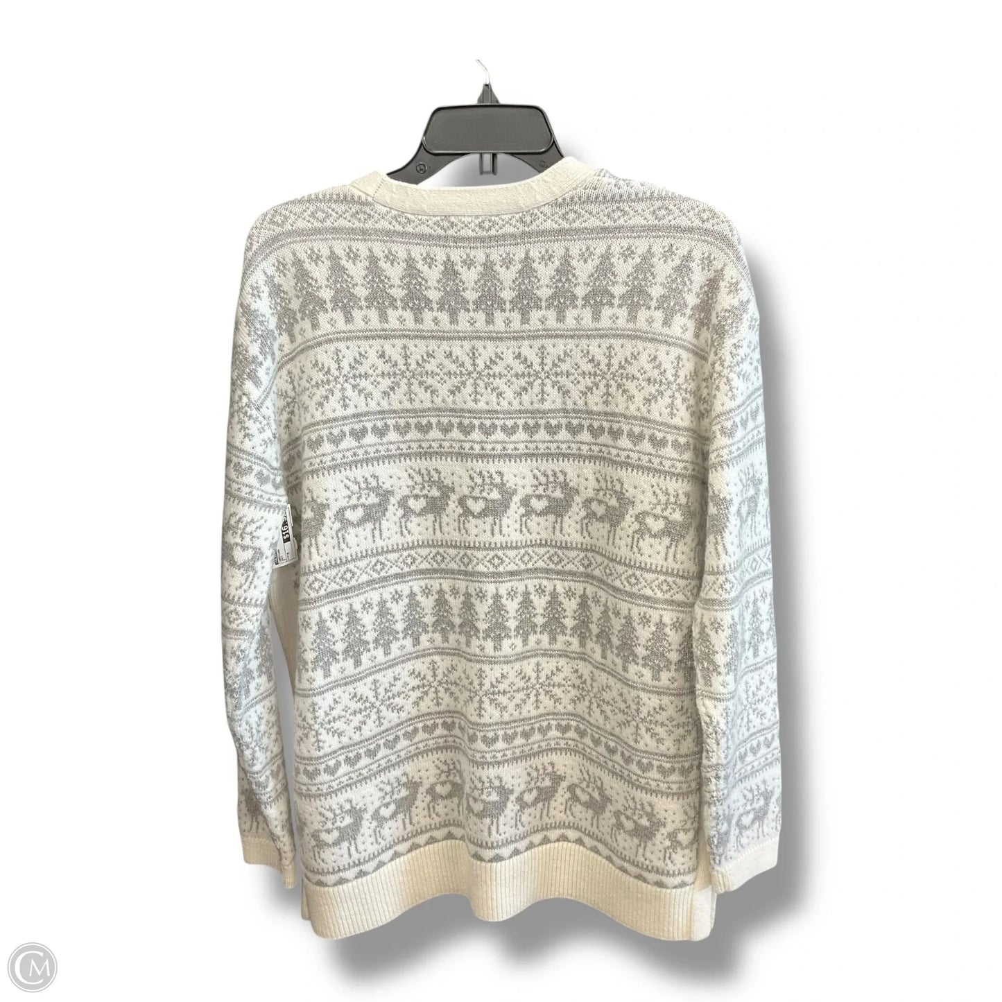 Cardigan By Talbots In Grey, Size: M