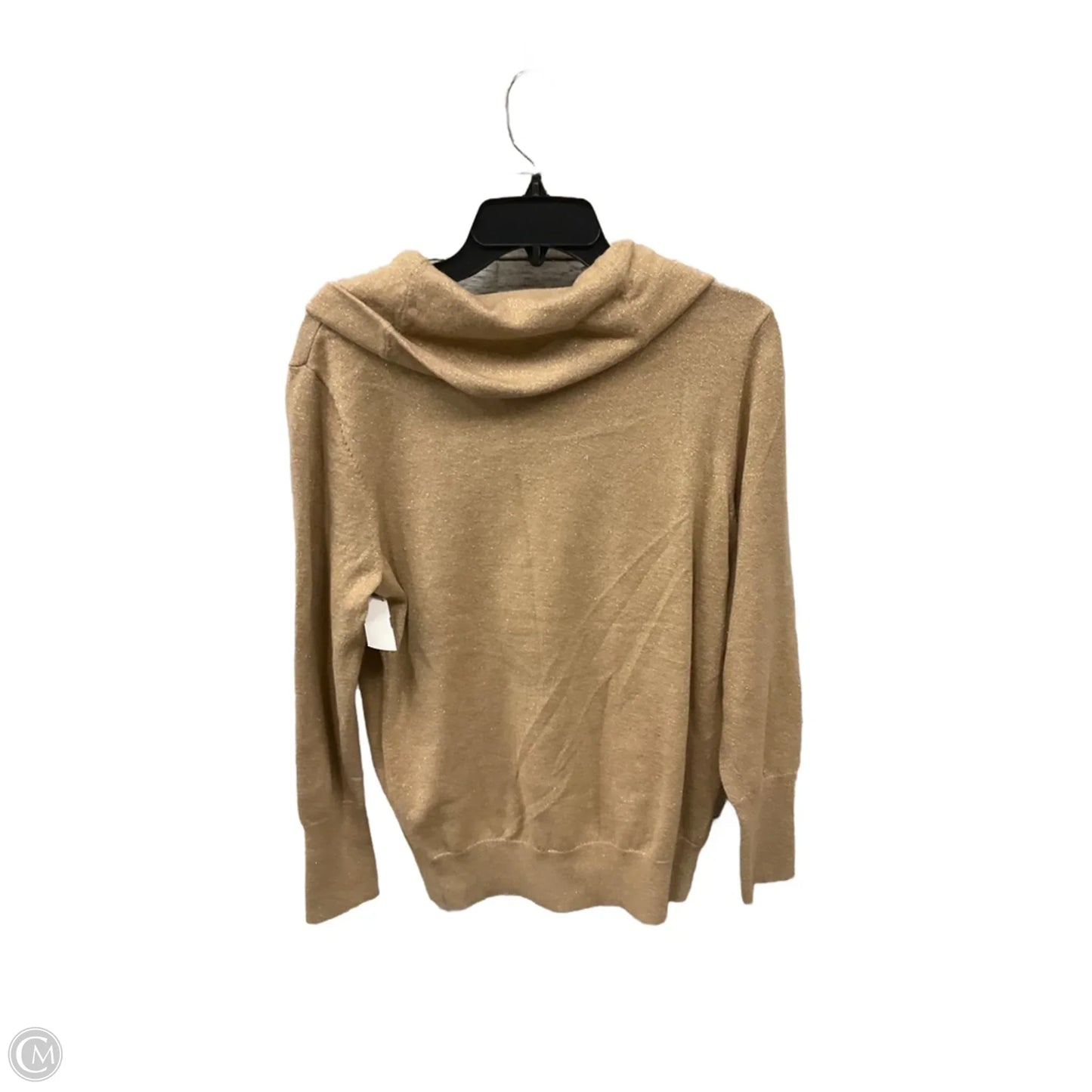 Top Long Sleeve By Chicos In Gold, Size: L