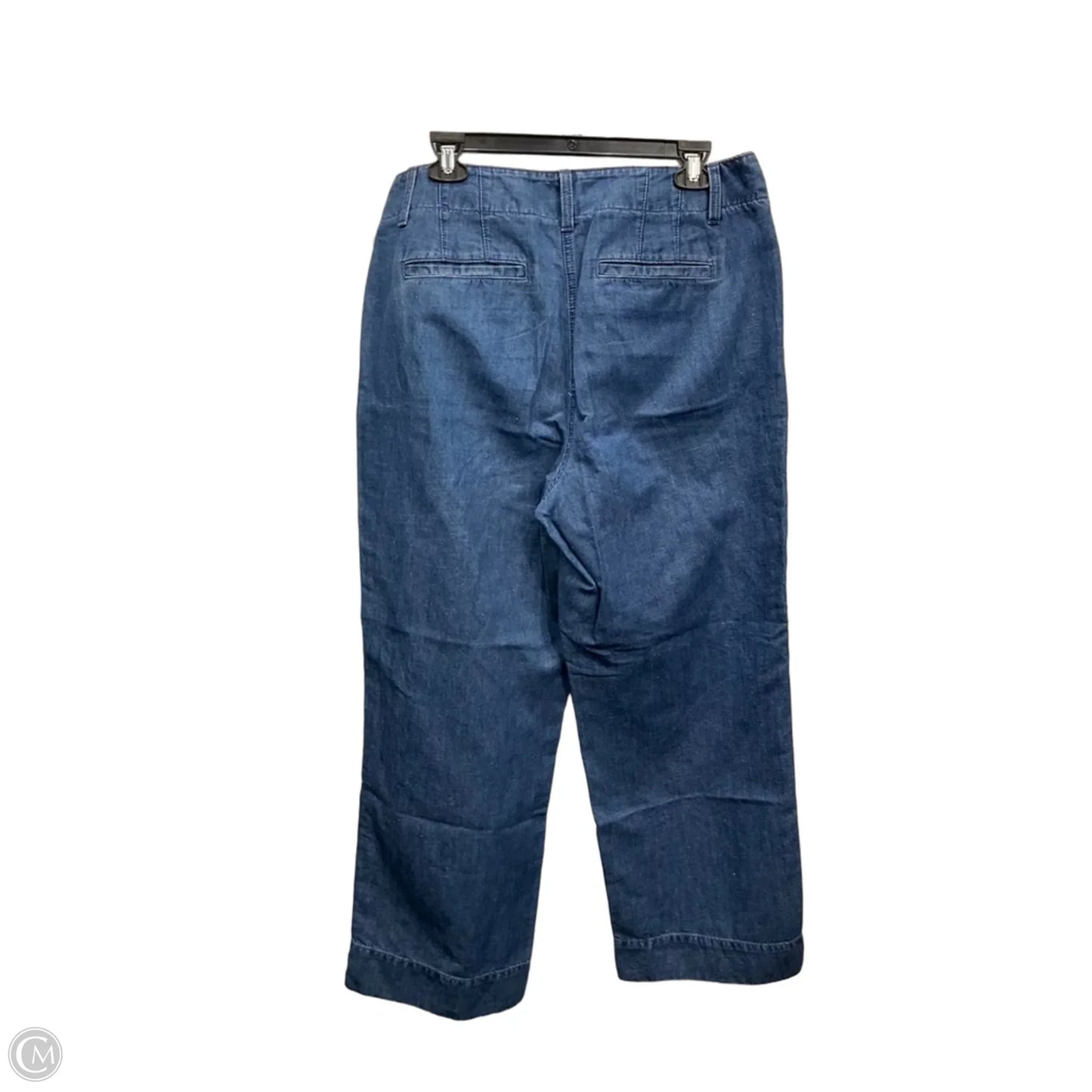 Jeans Wide Leg By Talbots In Blue Denim, Size: 10